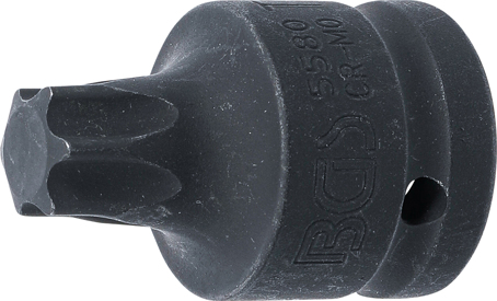 BGS 5486-T45 Punta de vaso de impacto para Torx 1/2 entrada 12,5 mm T45 | perfil en T