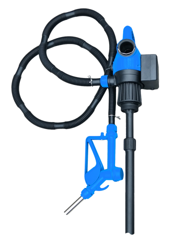 OUKANING 34L/min Fasspumpe Pumpe AD-Blue Membranpumpe selbstansaugend  230Volt