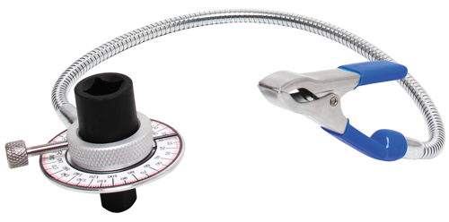 Drehwinkel-Messgerät mit Cliparm  Antrieb Innenvierkant 12,5 mm (1/2) -  Drehmoment-Zubehör - Drehmoment-Werkzeuge - BGS - Produkte - BGS technic KG