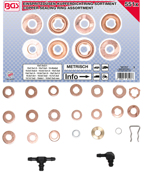 225-piece O-Ring- Sortiment 3-22 MM 0 - Code BGS8044 FBGS8044 BGS