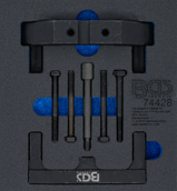 BGS 9632 Auszieher für Bosch CDI Injektoren Werkstattwageneinlage 1/6 6  teilig