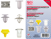 BGS Verkleidungs Clip Sortiment für VW Fahrzeuge, 255-teilig
