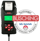 Batterietester - Rund um die Batterie - Produkte - BUSCHiNG GmbH  Tankstellen- und Werkstattgeräte