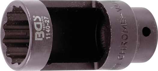 BGS 8272 Spezial Ringschlüssel für Lambdasonden kippbar mit Griff SW 22mm